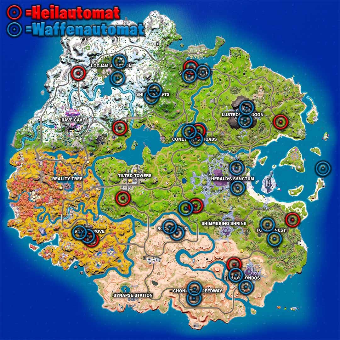 Fortnite: So funktionieren Verkaufsautomaten in Season 4 | Eurogamer.de